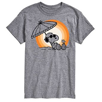 Big & Tall Peanuts Snoopy Sunset Graphic Tee