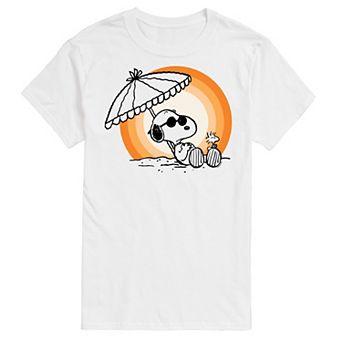 Big & Tall Peanuts Snoopy Sunset Graphic Tee