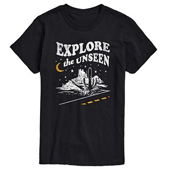 Big & Tall Explore The Unknown Graphic Tee