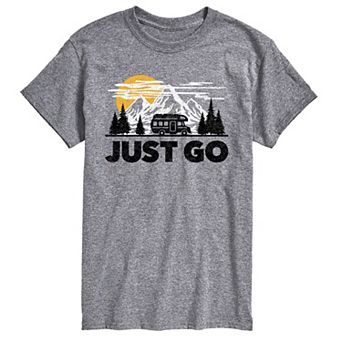 Big & Tall Just Go Graphic Tee