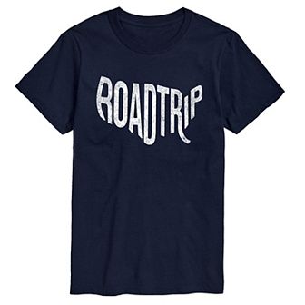 Big & Tall Roadtrip USA Graphic Tee