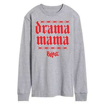 Men's Bratz Drama Mama Long Sleeve Graphic Tee