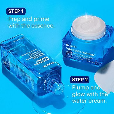 Vital Hydra Solution Water Cream Glow Moisturizer with Hyaluronic Acid