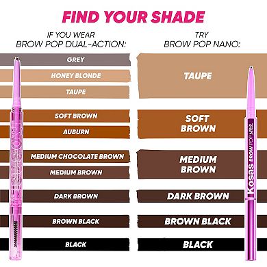 Brow Pop Nano Ultra-Fine Detailing + Feathering Eyebrow Pencil