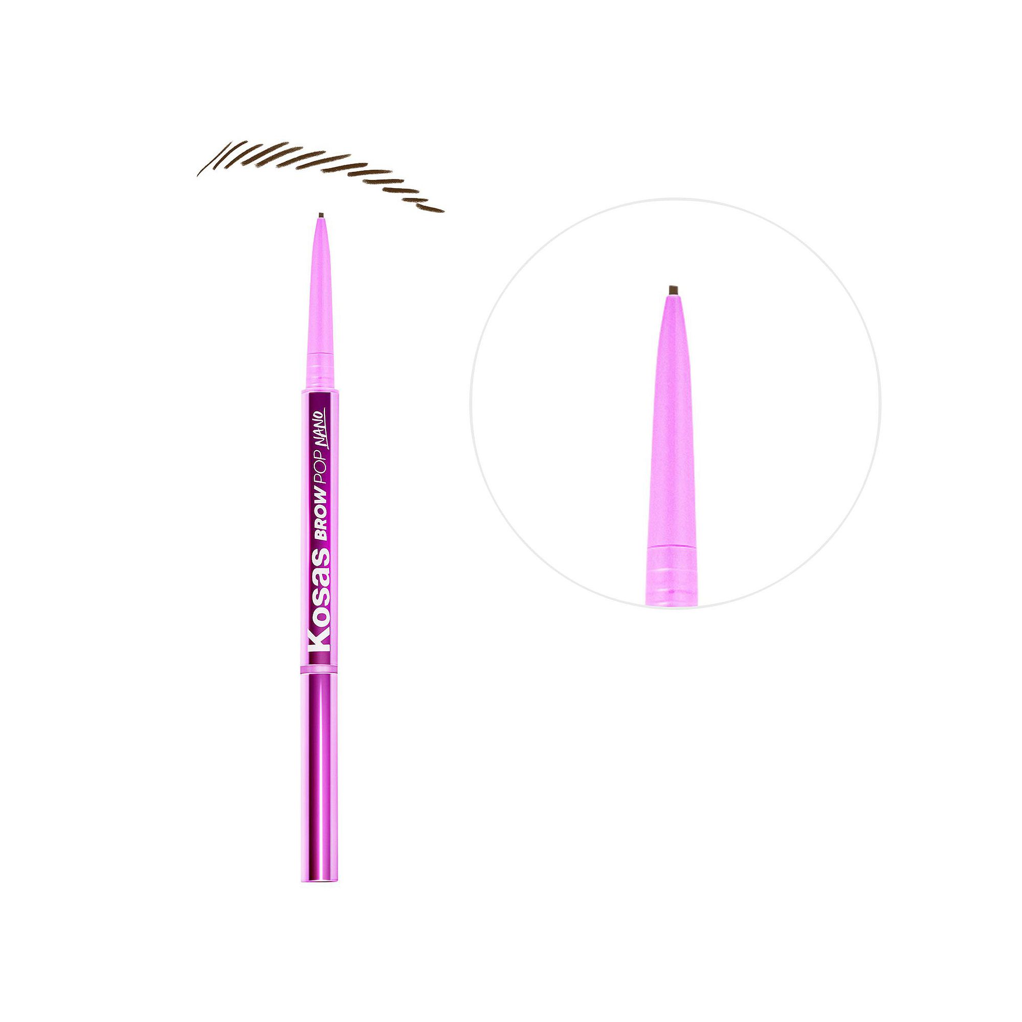 Kosas Brow Pop Nano Ultra-Fine Detailing + Feathering Eyebrow Pencil, Mediu