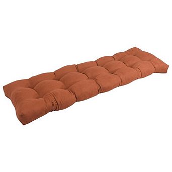 Blazing Needles 60-inch by 19-inch Tufted Solid Microsuede Bench Cushion