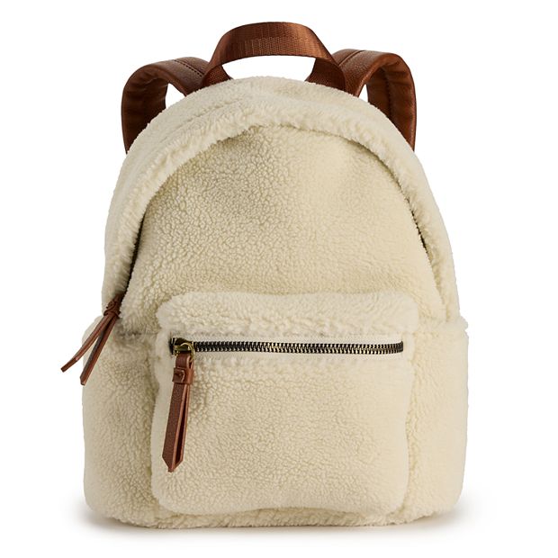 Sonoma Goods For Life High Pile Fleece Mini Backpack