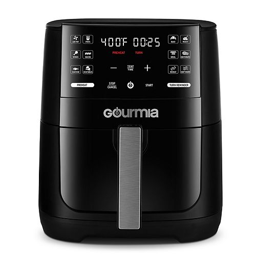 Gourmia 6 qt. Digital Air Fryer Stainless Steel GAF645 - Best Buy