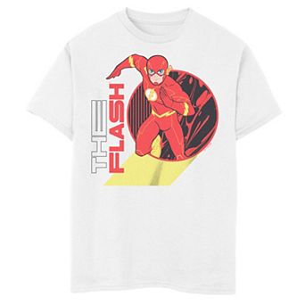 Boys 8-20 DC Comics The Flash Speed Runner Circle Graphic Tee