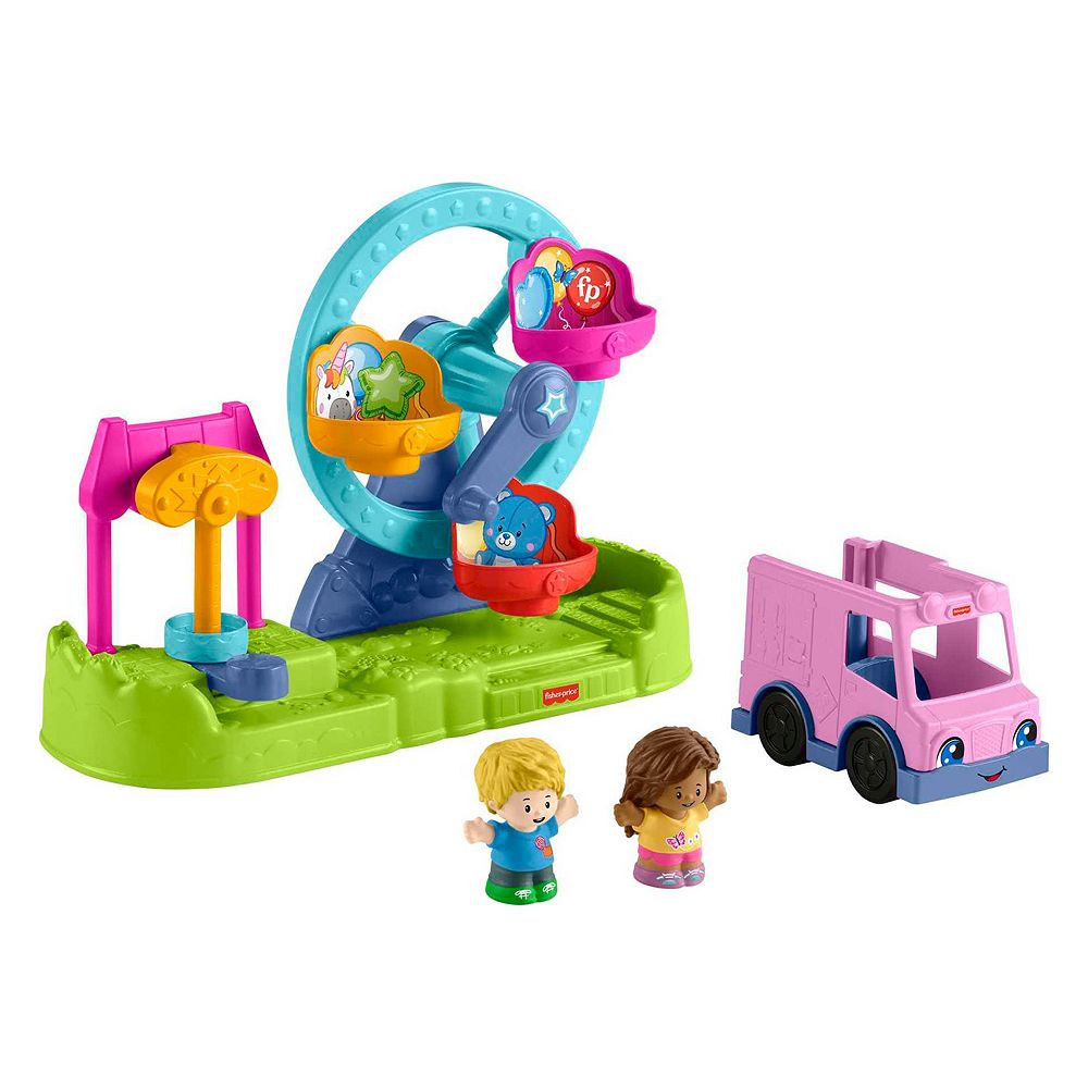 Fisher Price Little People Carnival Playset with Ferris Wheel Figures