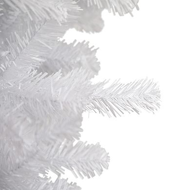 Northlight 5.5-ft. Unlit Upside Down White Spruce Artificial Christmas Tree