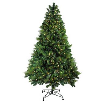 Northlight 7.5-ft. LED Medium Sequoia Mixed Pine Artificial Christmas Tree