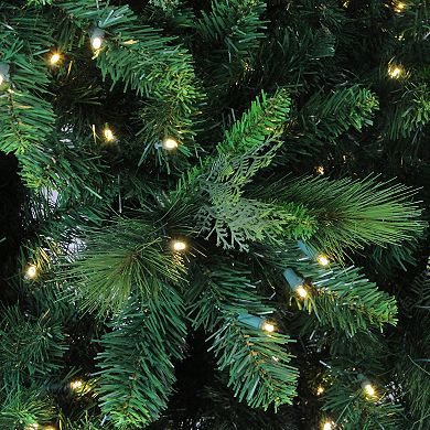 Northlight 7.5-ft. LED Medium Sequoia Mixed Pine Artificial Christmas Tree
