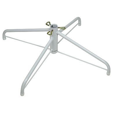 Northlight 6.5' Pre-Lit Woodbury White Pine Pencil Artificial Christmas Tree - Blue Lights