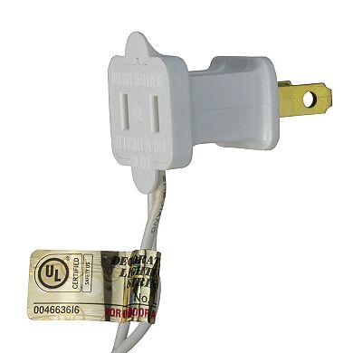 Northlight 6.5' Pre-Lit Woodbury White Pine Pencil Artificial Christmas Tree - Pink Lights