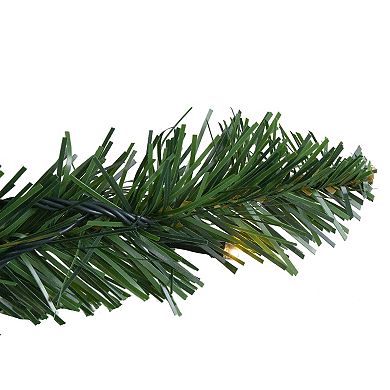 Northlight 7.5' Pre-Lit Full Twin Lakes Fir Artificial Christmas Tree - Warm White LED Lights
