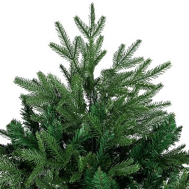 Northlight 9' Pre-Lit Juniper Pine Artificial Christmas Tree - Warm White LED Lights