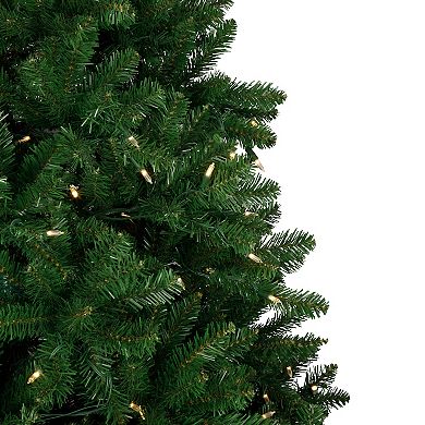 Northlight 7.5' Pre-Lit Manchester Pine Instant Connect Artificial Christmas Tree - Dual LED Lights