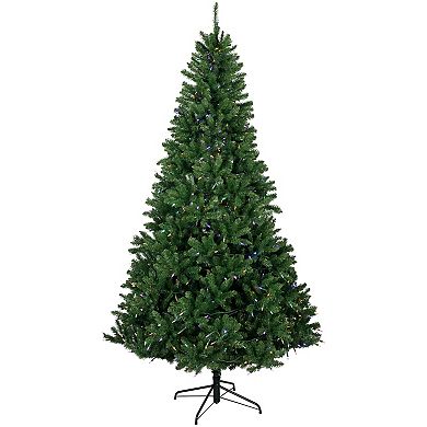 Northlight 7.5' Pre-Lit Manchester Pine Instant Connect Artificial Christmas Tree - Dual LED Lights
