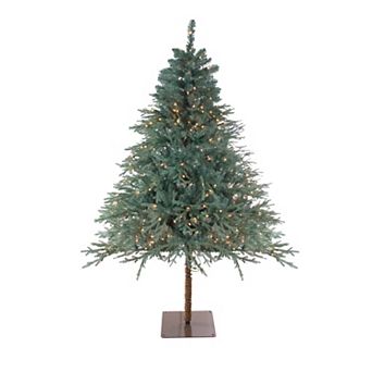 Northlight 7.5-ft. Pre-Lit Medium Fairbanks Alpine Artificial Christmas Tree - Clear Lights