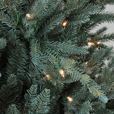 Northlight 7.5' Pre-Lit Medium Fairbanks Alpine Artificial Christmas Tree - Clear Lights