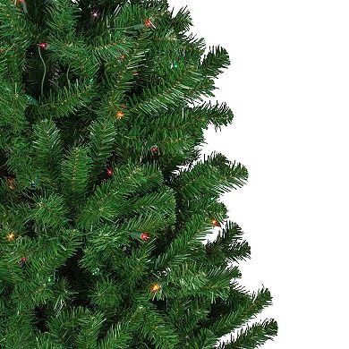 Northlight 7' Pre-Lit Norfolk Spruce Artificial Christmas Tree - Multi Lights