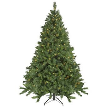 Northlight 7.5' Pre-Lit Chatham Pine Artificial Christmas Tree - Clear Lights