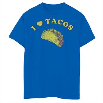 Boys 6-20 I love Tacos Graphic Tee