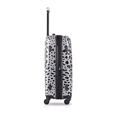 TUCCI Italy Winter Leopard 3-Piece Spinner Luggage Set
