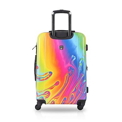 TUCCI Italy Vortice Art 3-Piece Lightweight Spinner Suitcase Set
