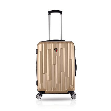 TUCCI Italy Riflettore Hardside 3-Piece Spinner Suitcase Set