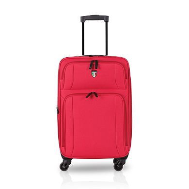 TUCCI Italy Disinvolta Softside 3-Piece Spinner Suitcase Set