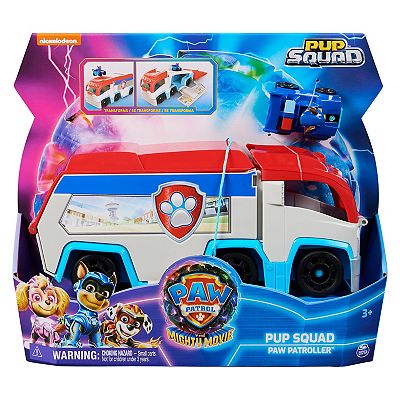 PAW Patrol The Mighty Movie Chase Pup Squad Patroller Truck Toy
