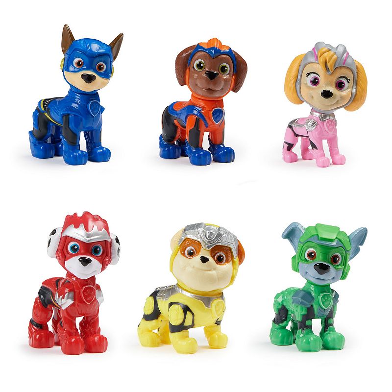 UPC 778988466438 product image for PAW Patrol: The Mighty Movie 6-pack Collectable Action Figures, Multi | upcitemdb.com
