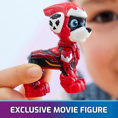 PAW Patrol The Mighty Movie Marshall Mighty Pups Action Figure Firetruck Toy