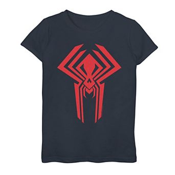 Girls 7-16 Marvel Spider-Man: Across the Spider-Verse Spidey Emblem Graphic Tee