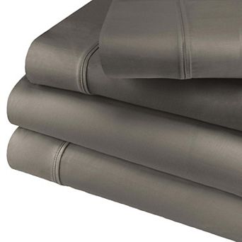 SUPERIOR 600 Thread Count Cotton Blend Deep-Pocket Sheet Set