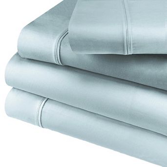 SUPERIOR 600 Thread Count Cotton Blend Deep-Pocket Sheet Set