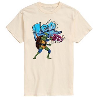 Men's Teenage Mutant Ninja Turtles Mutant Mayhem Leo Graphic Tee