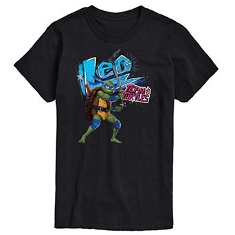 Men's Teenage Mutant Ninja Turtles Mutant Mayhem Leo Graphic Tee