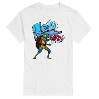 Men's Teenage Mutant Ninja Turtles Mutant Mayhem Leo Graphic Tee