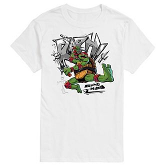 Men's TMNT Mutant Mayhem Raph Going Loud Graphic Tee