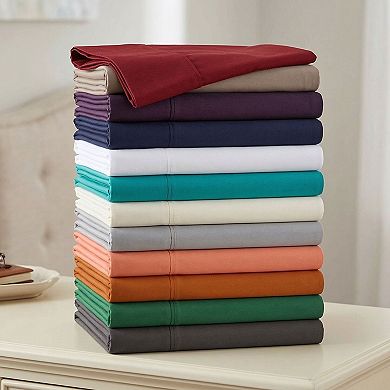 SUPERIOR 800 Thread Count Cotton Blend Deep-Pocket Sheet Set
