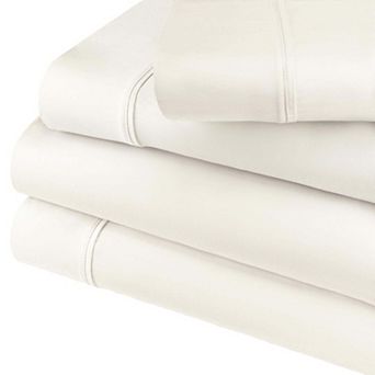 SUPERIOR 800 Thread Count Cotton Blend Deep-Pocket Sheet Set