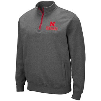 Men's Nebraska Cornhuskers 1/4 Zip Fleece Sweatshirt