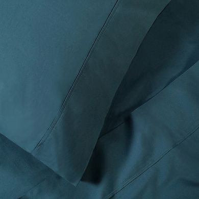 SUPERIOR 300 Thread Count Cotton Percale Sheet Set