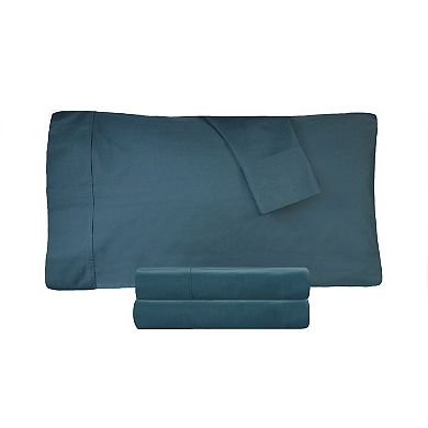 SUPERIOR 300 Thread Count Cotton Percale Sheet Set