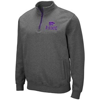 Men's Kansas State Wildcats 1/4 Zip Fleece Sweatshirt
