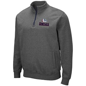 Men's Gonzaga Bulldogs 1/4 Zip Fleece Sweatshirt