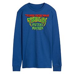 Men's Teenage Mutant Ninja Turtles Distressed Gnarly Ninjas T-Shirt - Black  - 2X Large